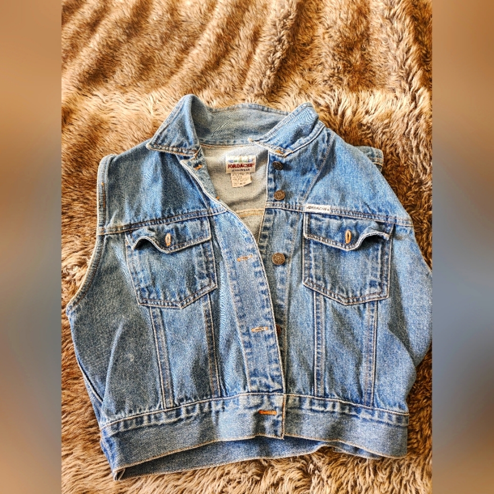 VINTAGE Y2K  Jordache jean vest- Medium